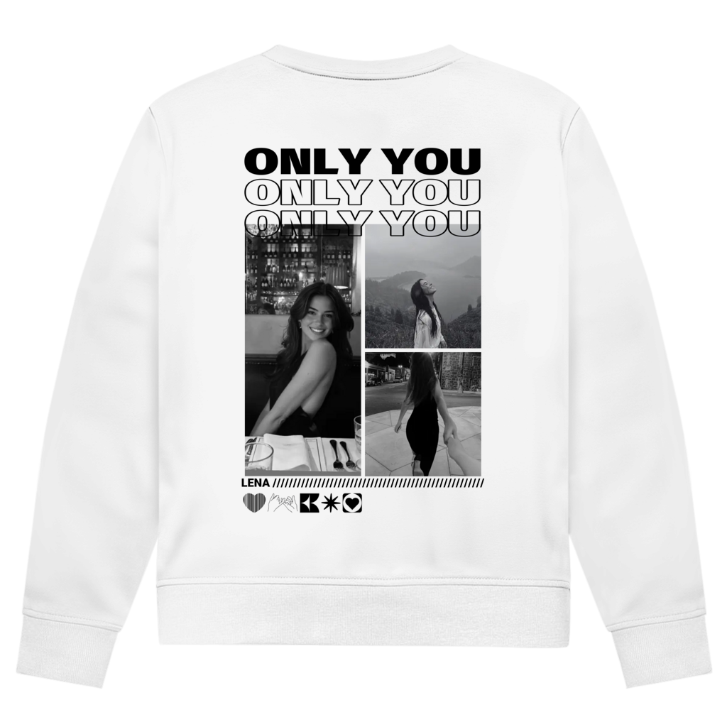 Personalisierter Sweater "Only You"