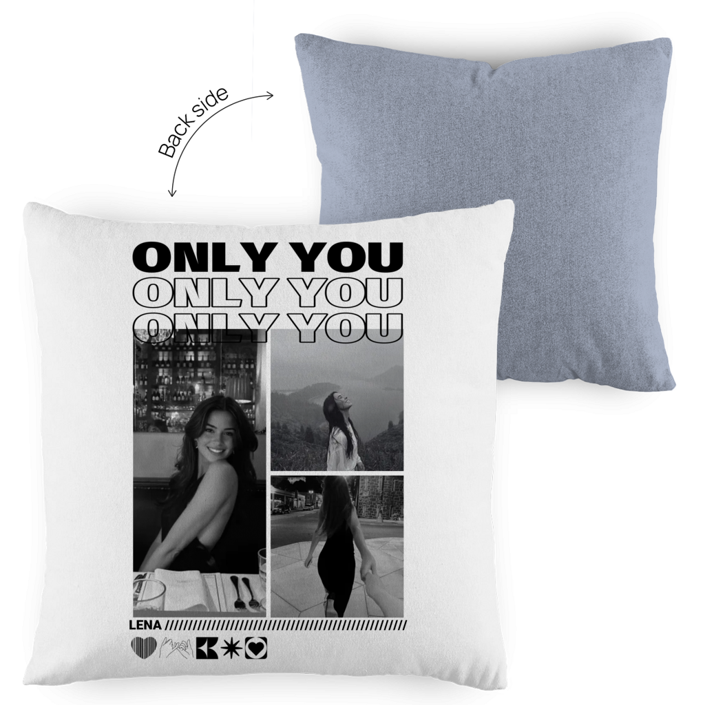 Personalisiertes Kissen "Only You"