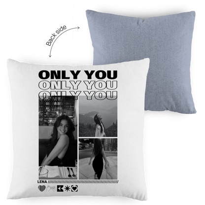 Personalisiertes Kissen "Only You"