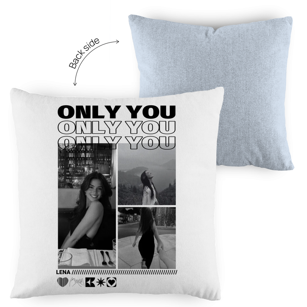 Personalisiertes Kissen "Only You"