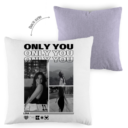 Personalisiertes Kissen "Only You"
