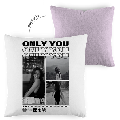 Personalisiertes Kissen "Only You"