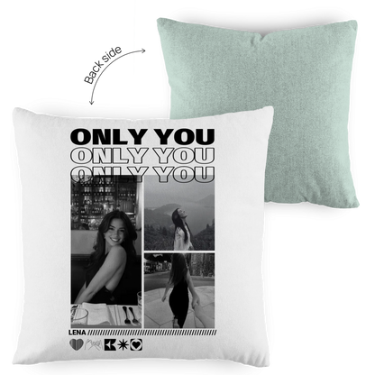 Personalisiertes Kissen "Only You"