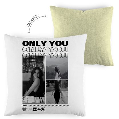 Personalisiertes Kissen "Only You"