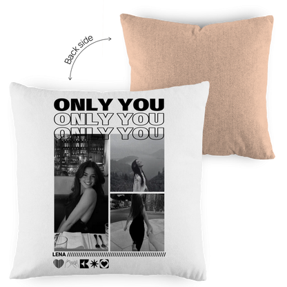 Personalisiertes Kissen "Only You"