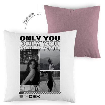 Personalisiertes Kissen "Only You"
