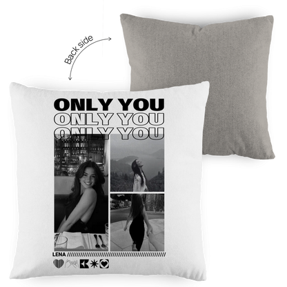 Personalisiertes Kissen "Only You"