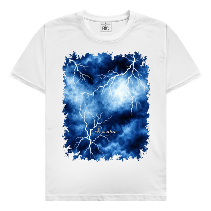 Personalisiertes T-Shirt Vintage Bootleg "Girlfriend"