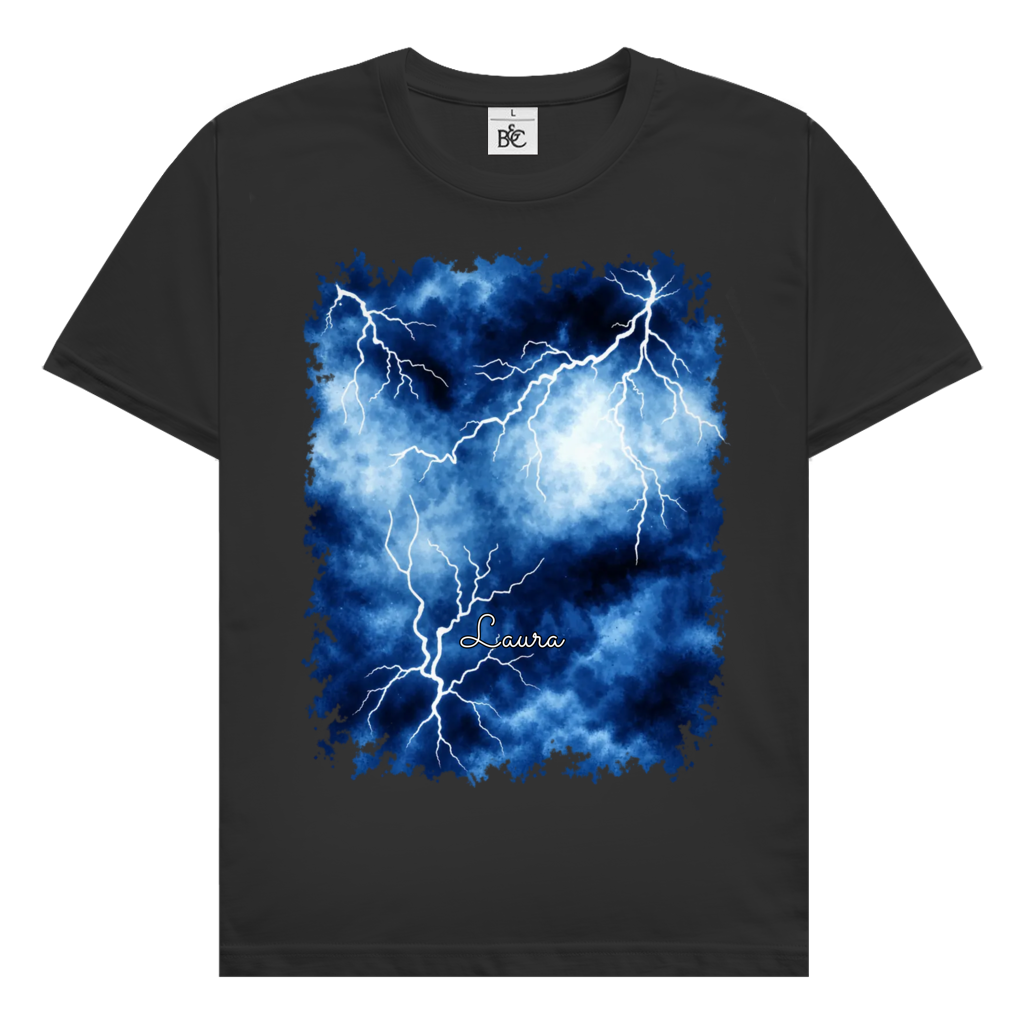 Personalisiertes T-Shirt Vintage Bootleg "Girlfriend"