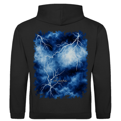 Personalisierter Hoodie Vintage Bootleg "Girlfriend"