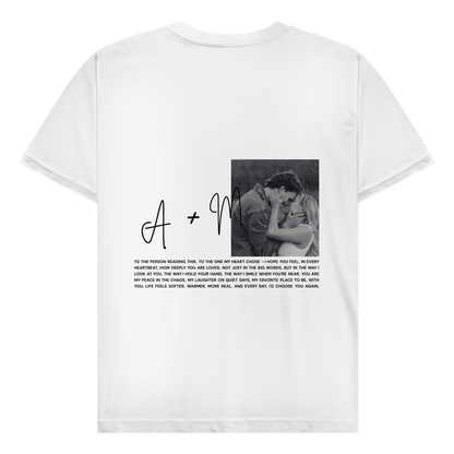 Personalisiertes T-Shirt "Heart Chosen"