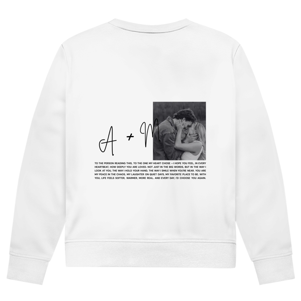 Personalisierter Sweater "Heart Chosen"