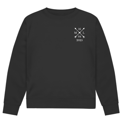 Personalisierter Sweater "Herz & Datum"