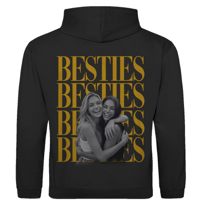 Personalisierter Hoodie "Besties Retro"