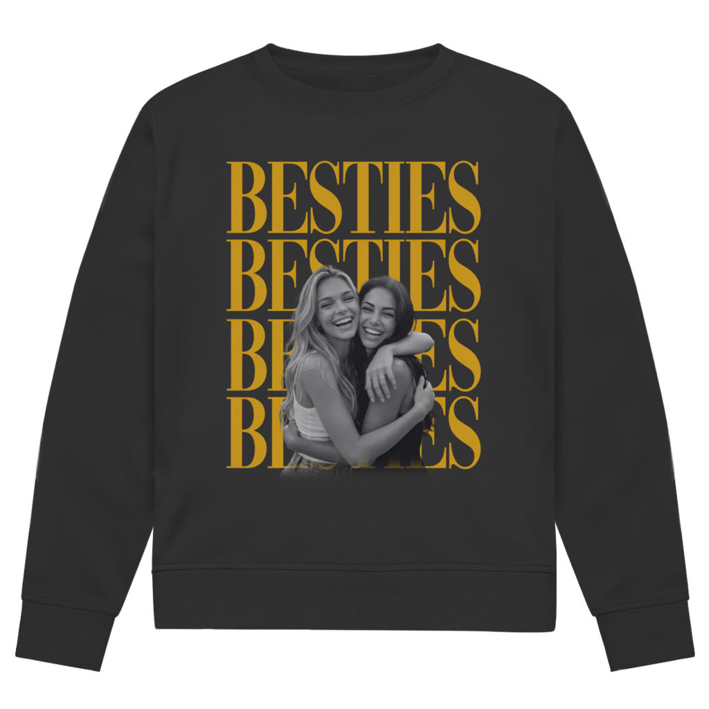 Personalisierter Sweater "Besties Retro"