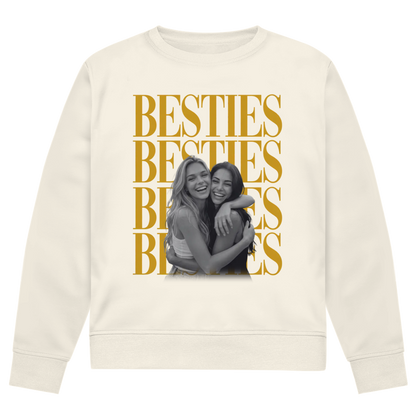 Personalisierter Sweater "Besties Retro"