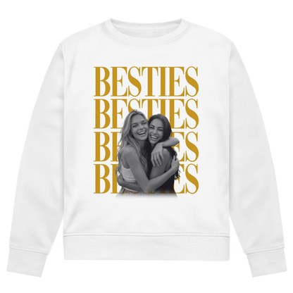 Personalisierter Sweater "Besties Retro"