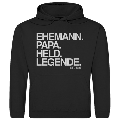 Personalisierter Hoodie “Legende”