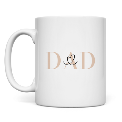 Personalisierte Tasse "Dad"