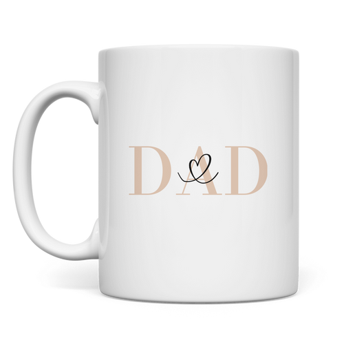 Personalisierte Tasse "Dad"