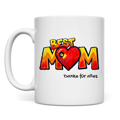Personalisierte Tasse Love "MAMA"