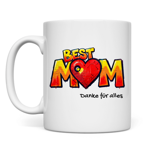 Personalisierte Tasse Love "MAMA"