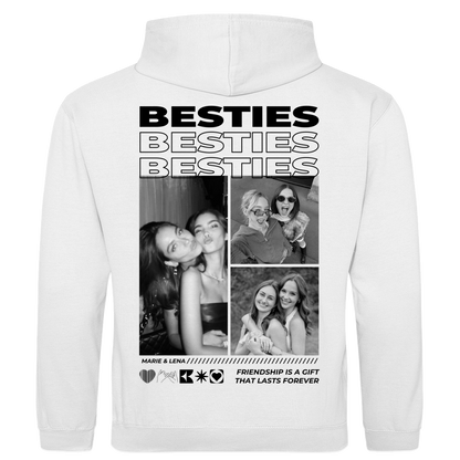 Personalisierter Hoodie "Besties"
