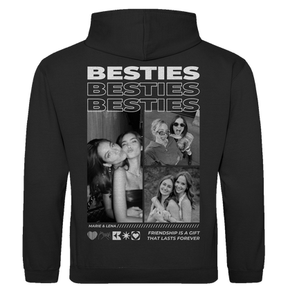 Personalisierter Hoodie "Besties"