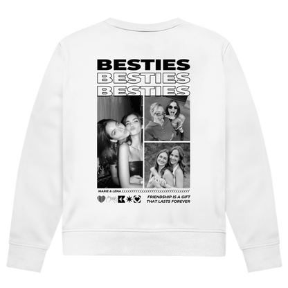 Personalisierter Sweater "Besties"