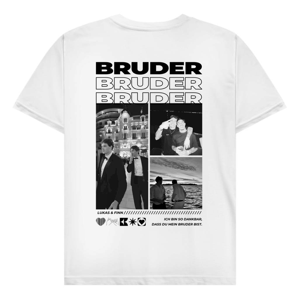 Personalisiertes T-Shirt "Bester Bruder"