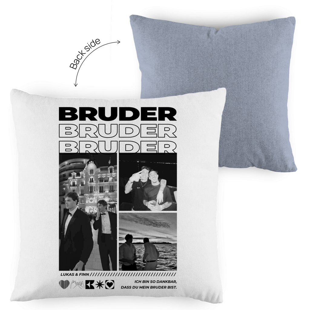 Personalisiertes Kissen "Bester Bruder"