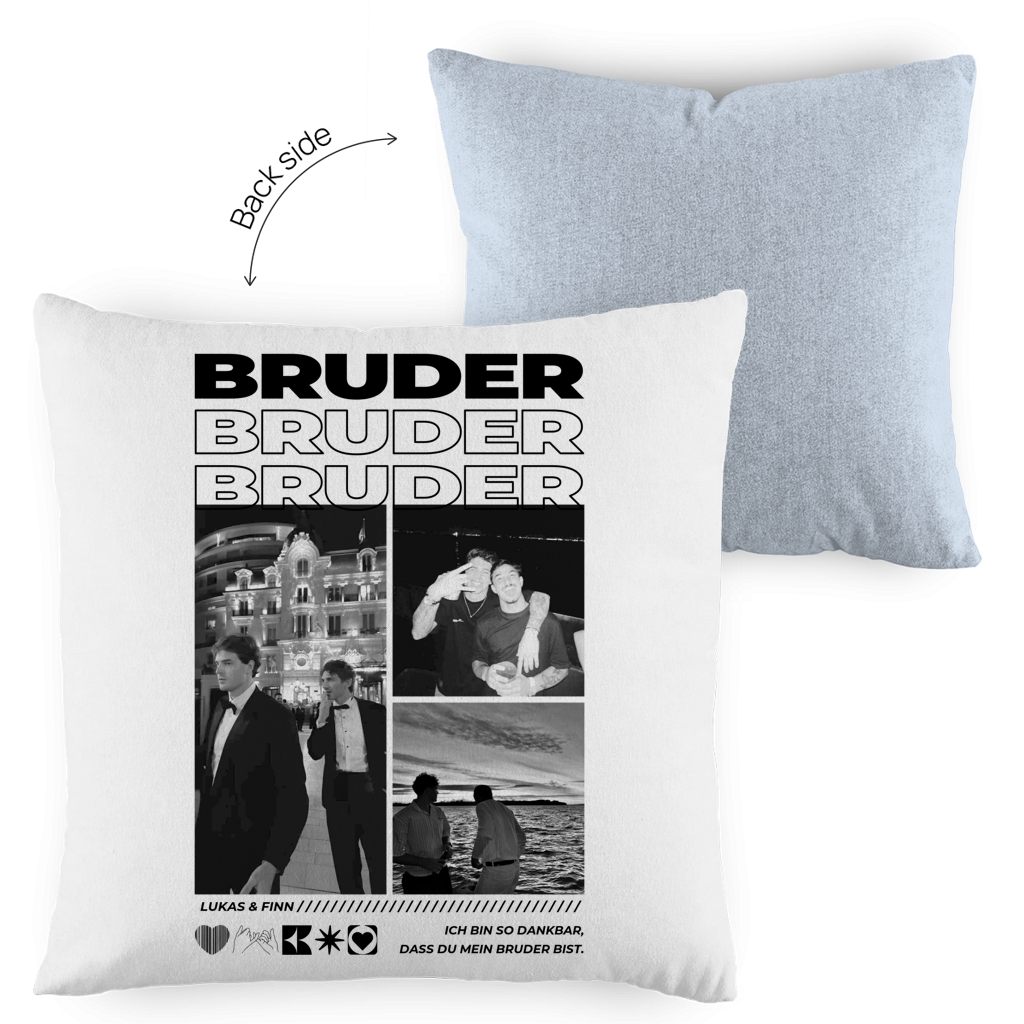 Personalisiertes Kissen "Bester Bruder"