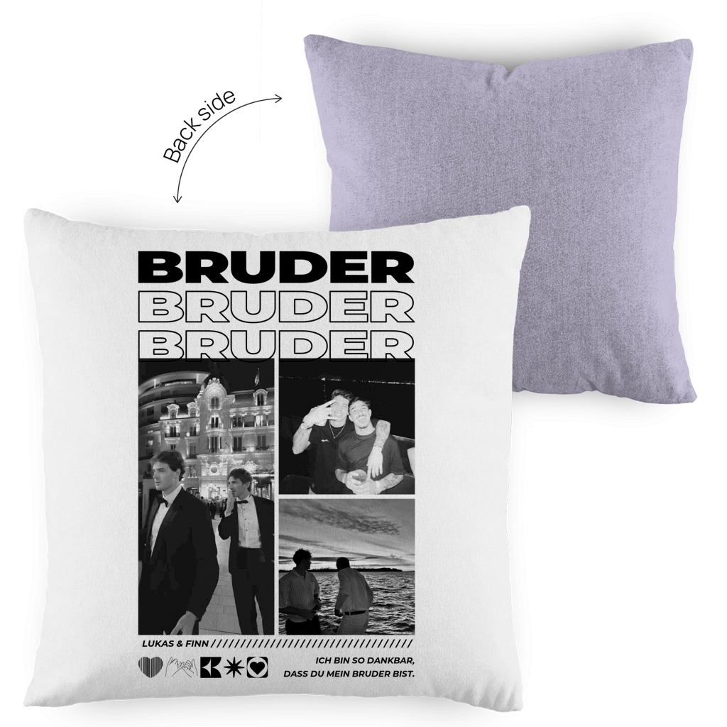Personalisiertes Kissen "Bester Bruder"