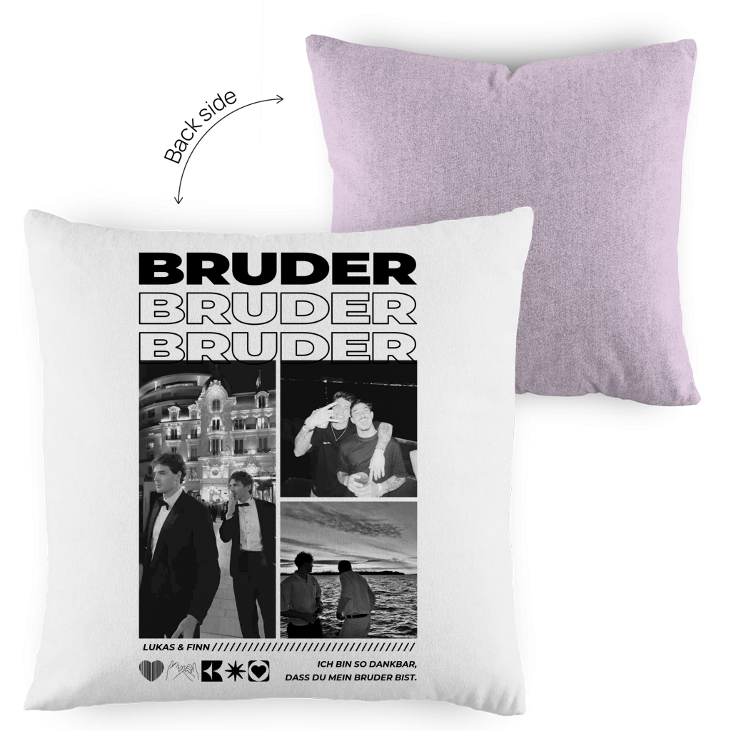 Personalisiertes Kissen "Bester Bruder"