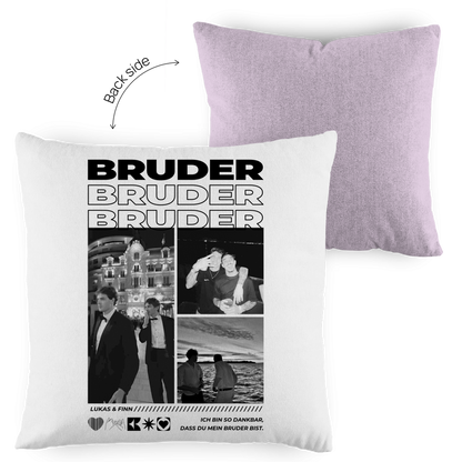 Personalisiertes Kissen "Bester Bruder"
