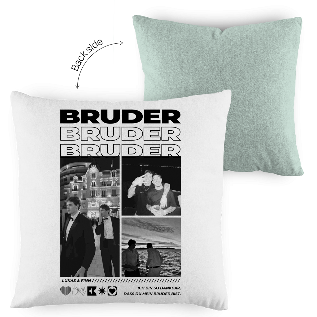 Personalisiertes Kissen "Bester Bruder"