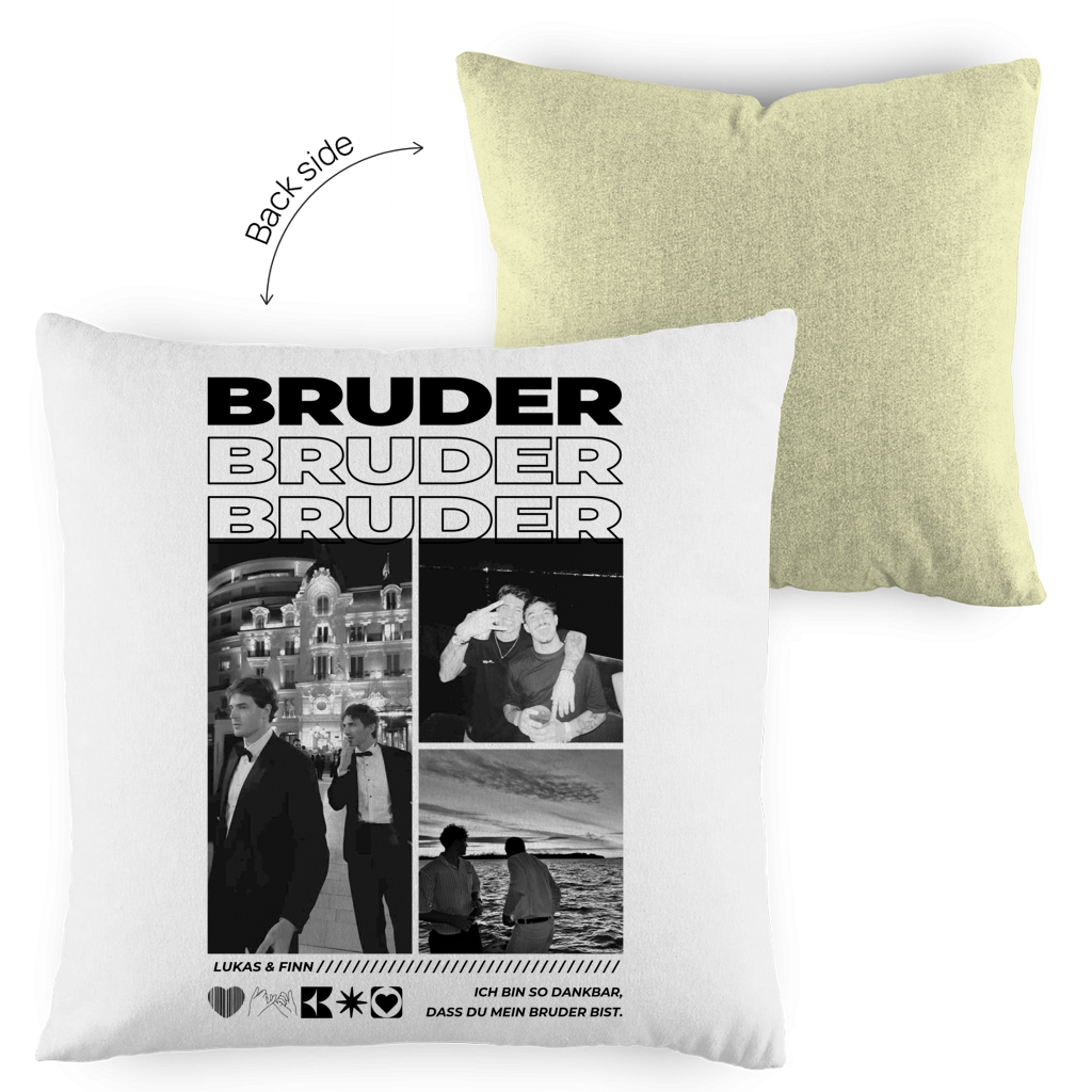 Personalisiertes Kissen "Bester Bruder"