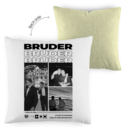Personalisiertes Kissen "Bester Bruder"