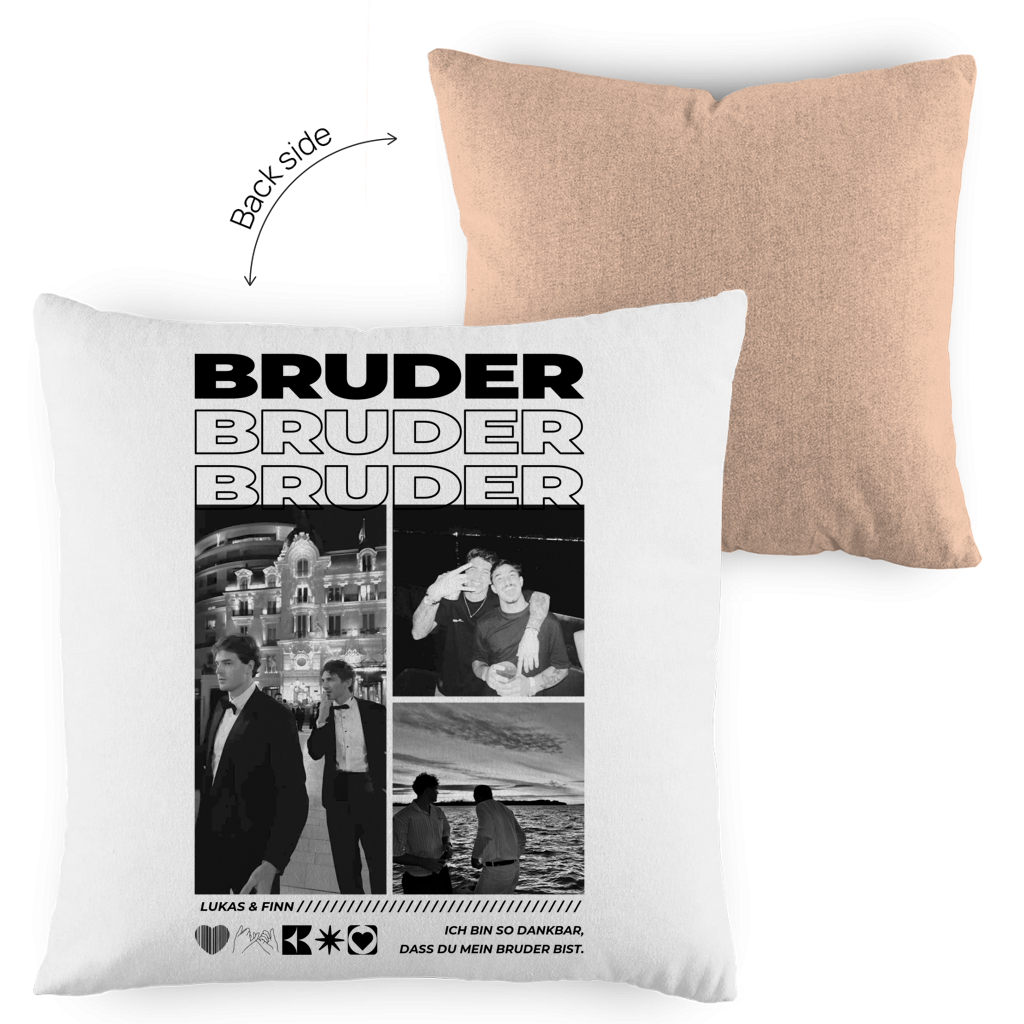 Personalisiertes Kissen "Bester Bruder"