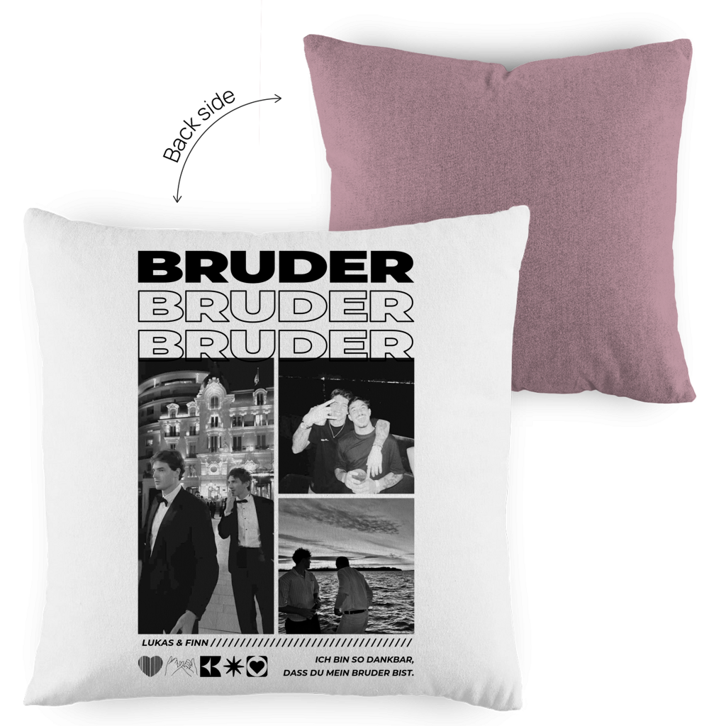 Personalisiertes Kissen "Bester Bruder"