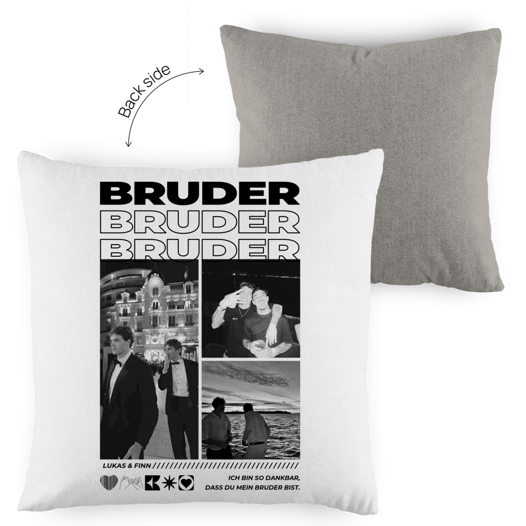 Personalisiertes Kissen "Bester Bruder"