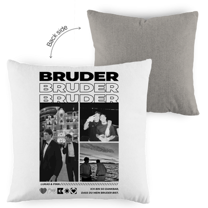 Personalisiertes Kissen "Bester Bruder"