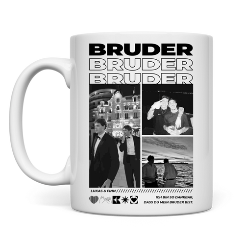Personalisierte Tasse "Bester Bruder"