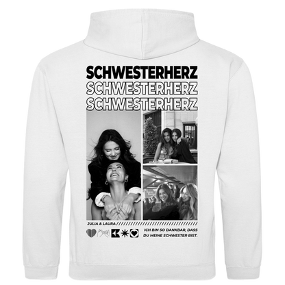 Personalisierter Hoodie "Beste Schwester"