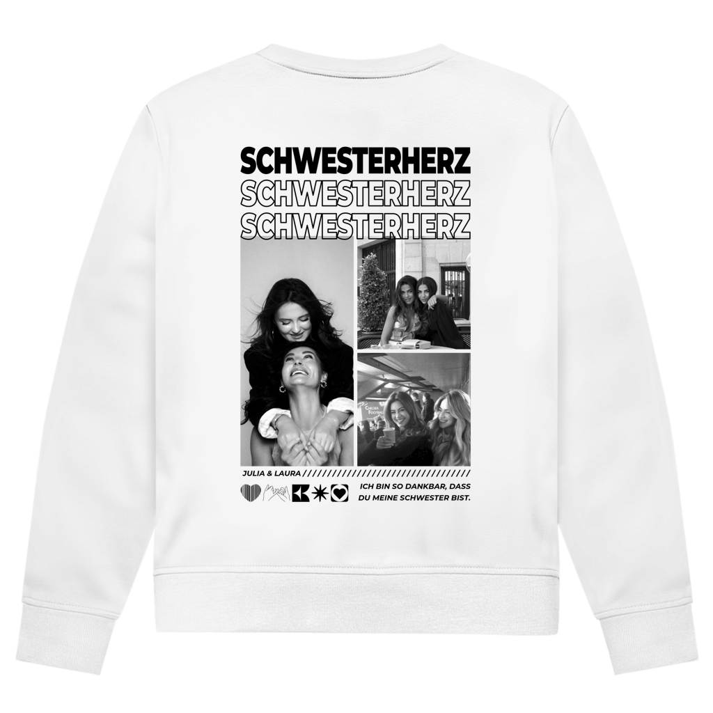 Personalisierter Sweater "Beste Schwester"