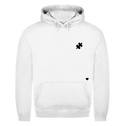 Personalisierte Partnerlook Hoodies  "Puzzlestück"