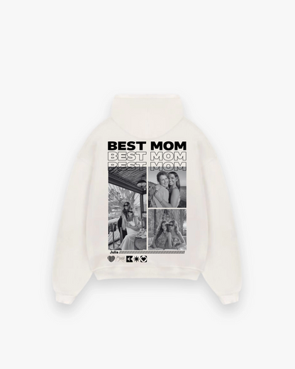 Personalisierter Hoodie mit Fotos "Mama"