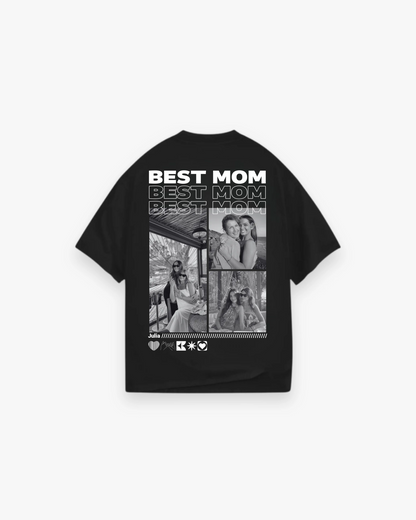 Personalisierte T-Shirt mit Fotos "Mama"