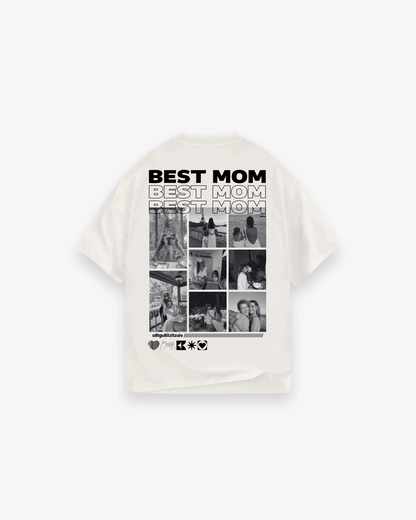 Personalisierte T-Shirt mit Fotos "Mama"