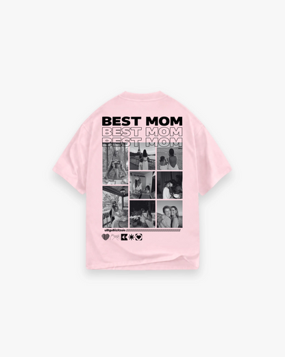 Personalisierte T-Shirt mit Fotos "Mama"
